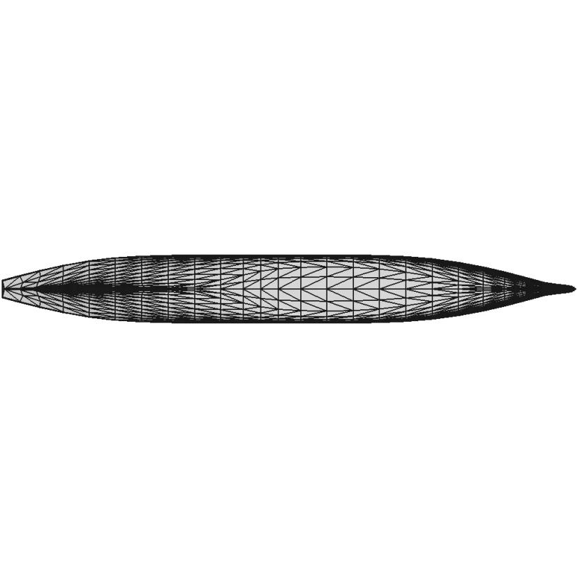 Naval Hull with Air Friction Reduction System