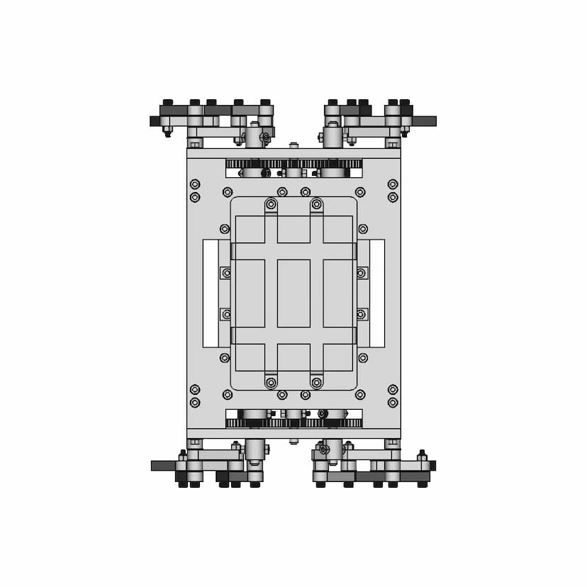 Industrial Mechanical Component CAD Model