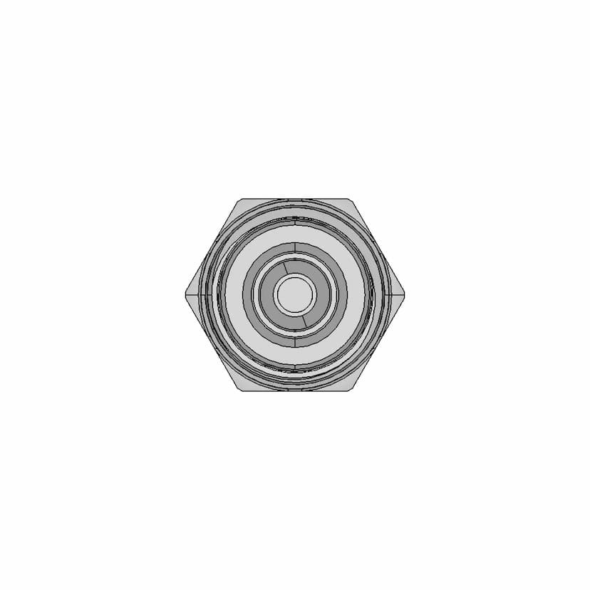 Hydraulic Pressure Relief Valve CAD Model