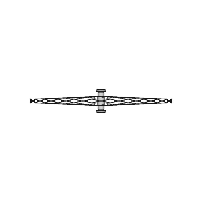 Ultralight Starshade Structural Design Concept for Aerospace Applications