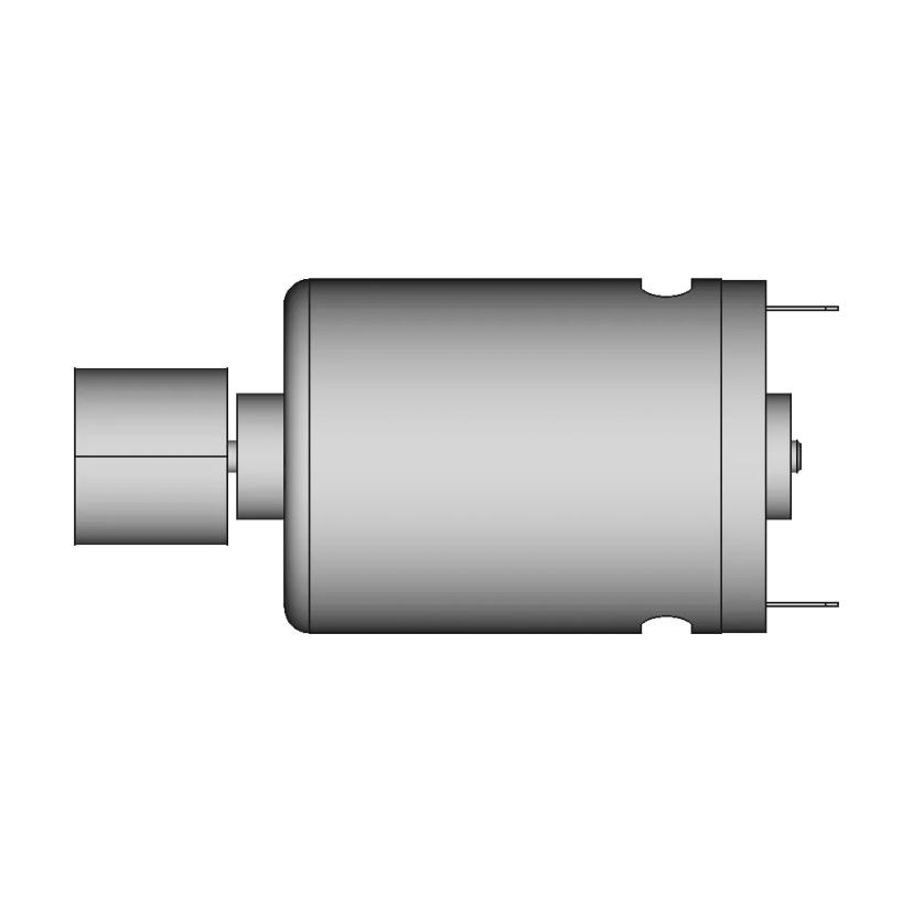 Nichibo LD5B-12160E-R-CE DC Motor with Mounting Specifications