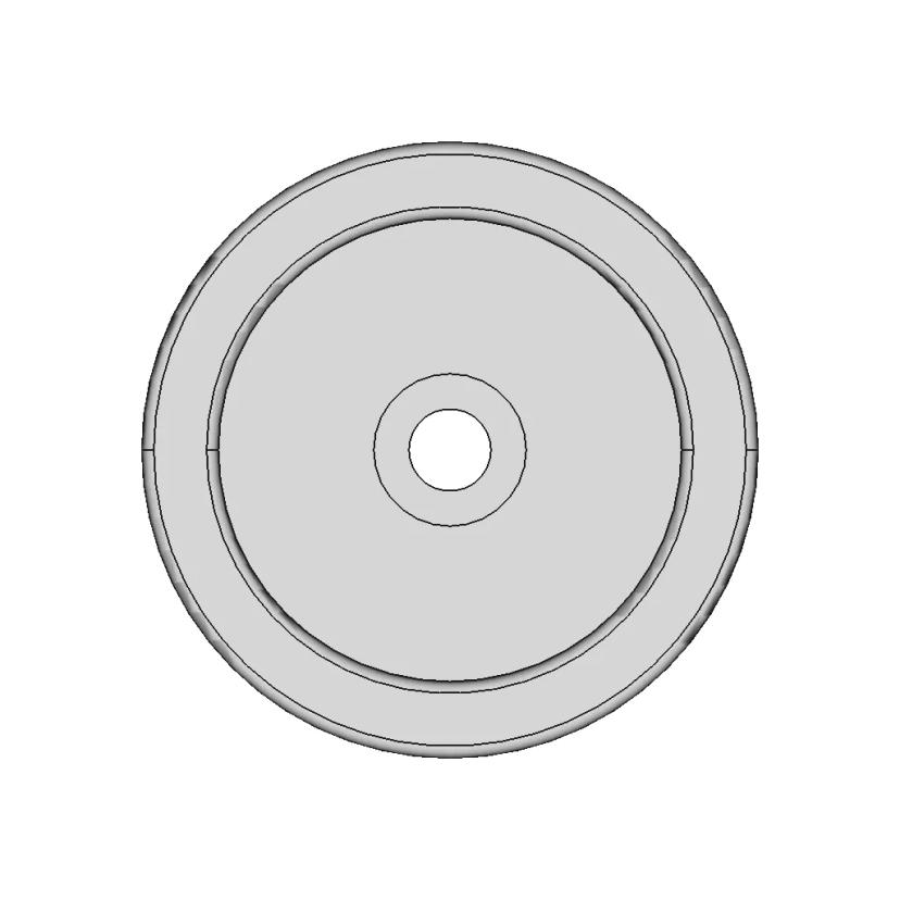 Custom Idler Wheel Compatible with Pololu Track