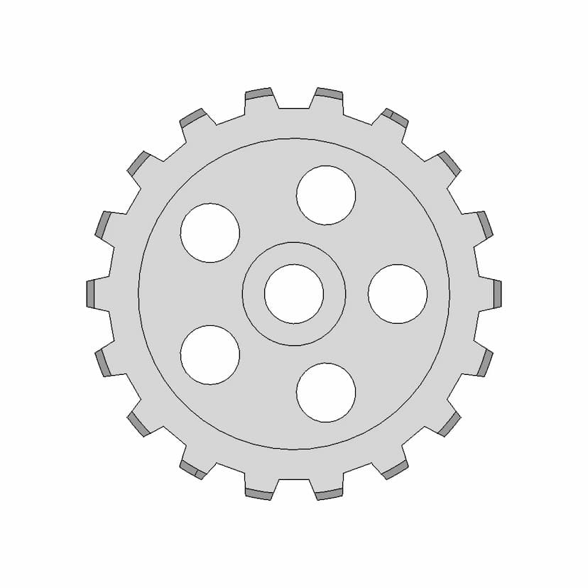 Professional CAD Model Designed with Catia Software