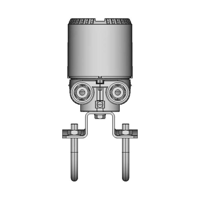 ABB TTF300 with 2-Inch Pipe Mounting Bracket