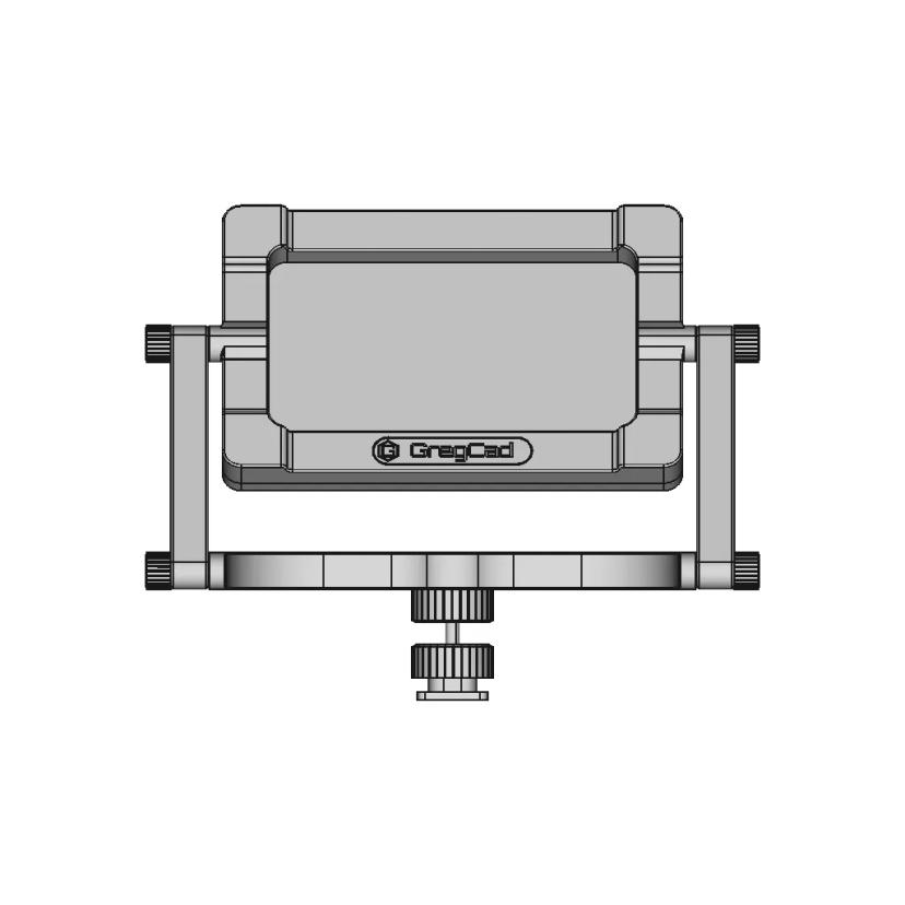 Rear Camera Phone Holder for Simultaneous Recording and Viewing
