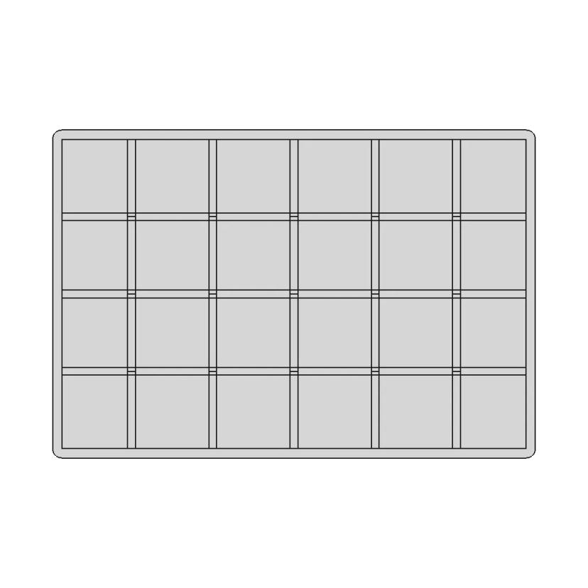 SMD Storage Box Designed for 1206 Components