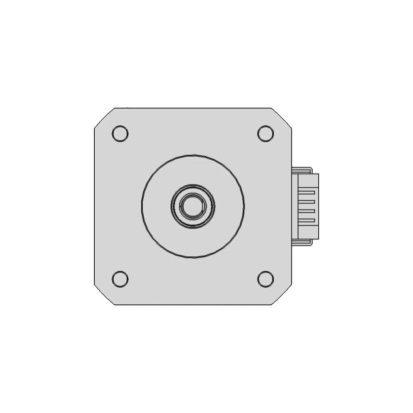 Detailed NEMA 17 Stepper Motor Model 17HS4401S for Engineering Use