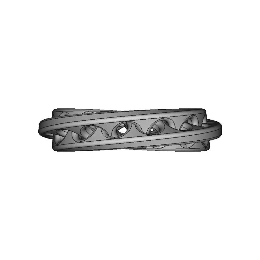 Mobius Ring 3D Model for Engineering and Design