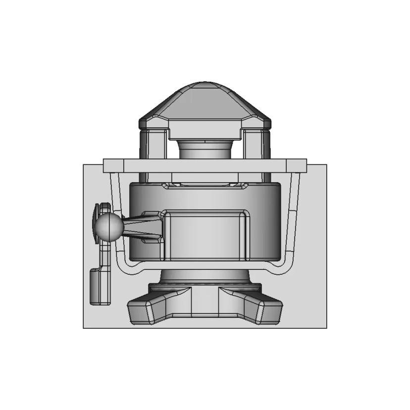 Jost Twist Lock Retractable Type R416VAK R316VA Industrial Component