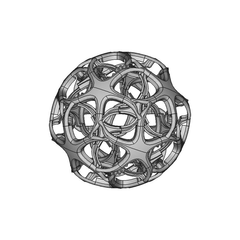 Interlinked Star Mechanical Component