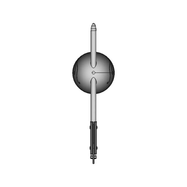 Wind Vane Model for Aerodynamic Analysis
