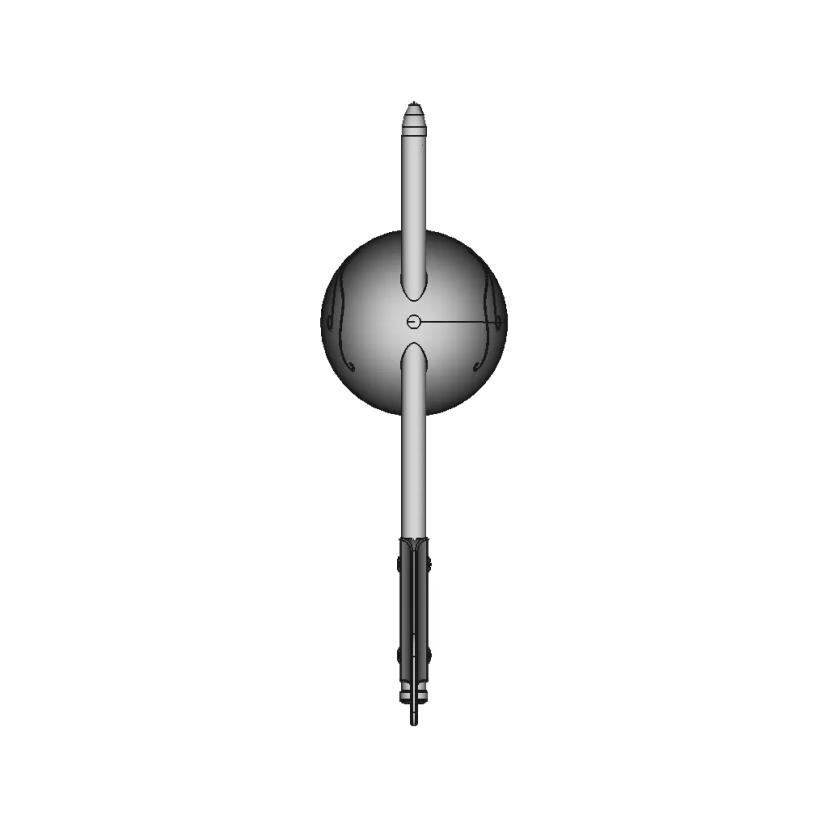 Wind Vane Model for Aerodynamic Analysis