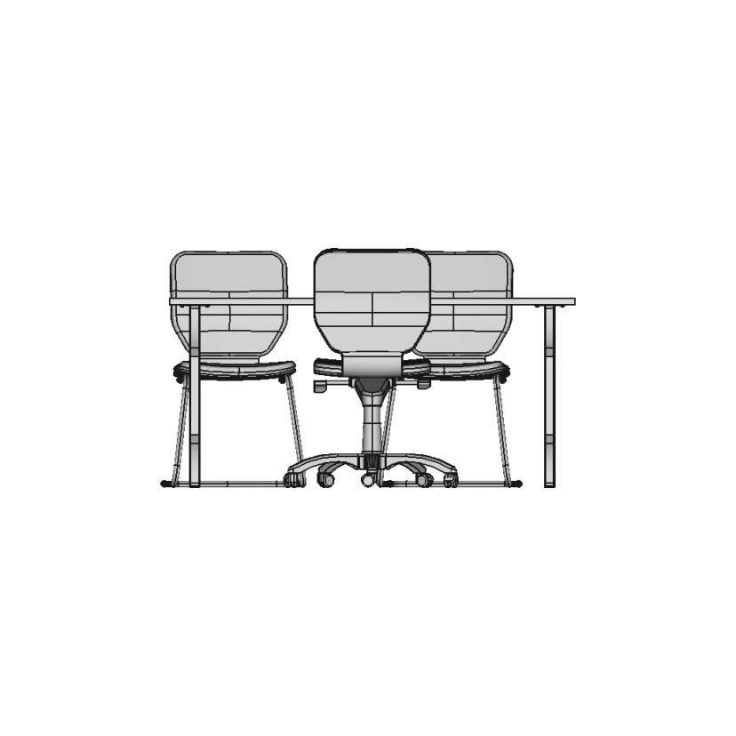 Feeling Office Suite with Chairs - Modern Office Furniture Set