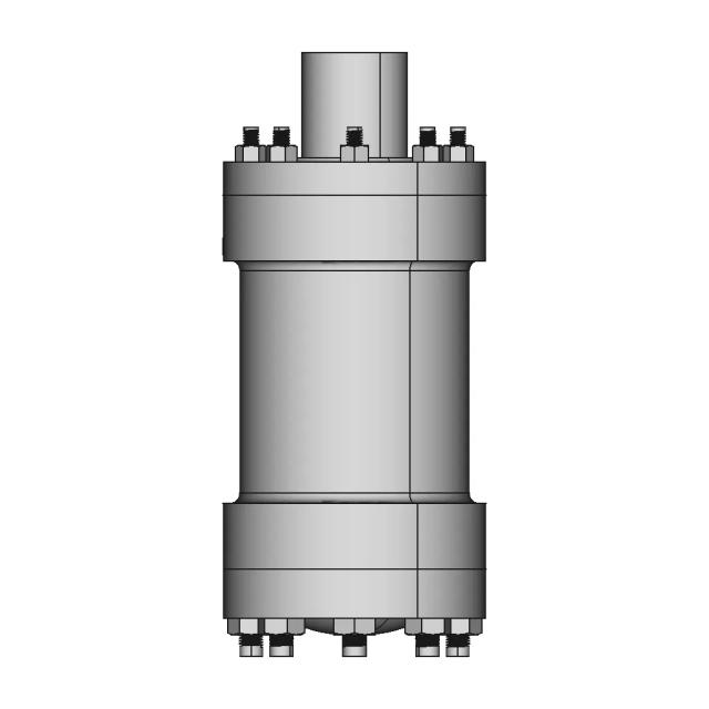 Hydraulic Cylinder 3D Model for Engineering Applications