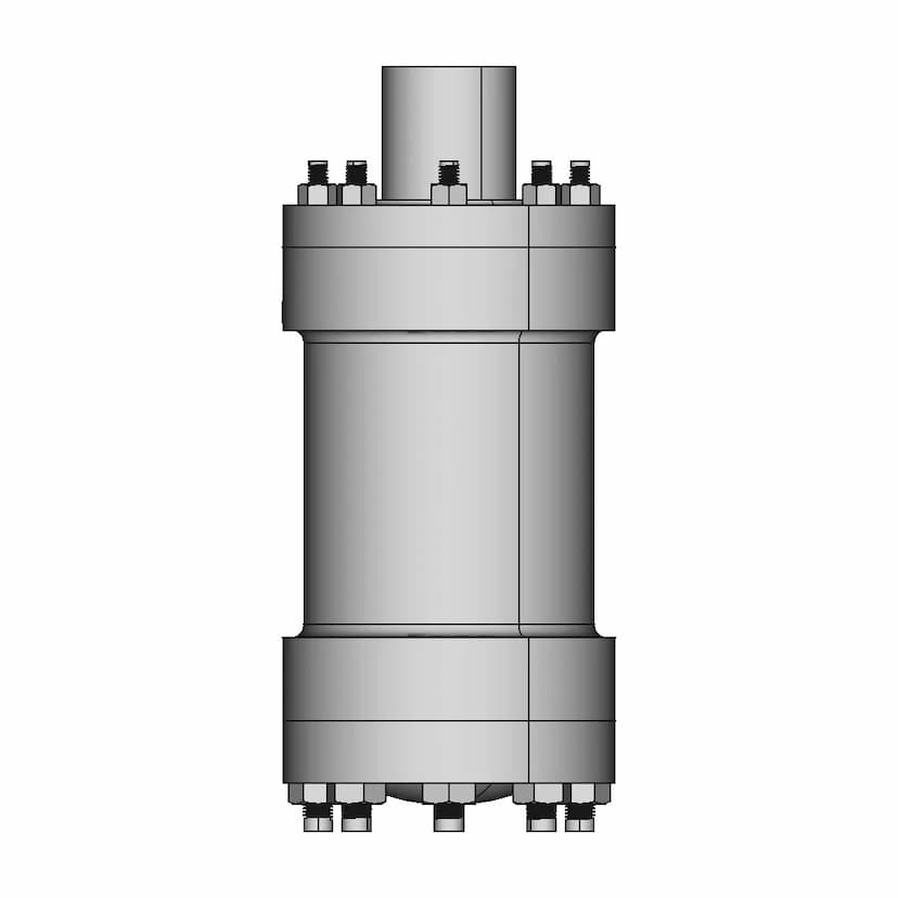 Hydraulic Cylinder 3D Model for Engineering Applications