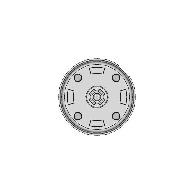 Electric Motor CAD Model for Engineering Applications