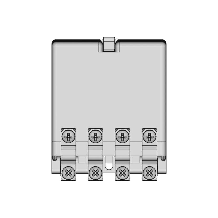 Struthers Dunn PM-17DY 4PDT Power Relay CAD Model