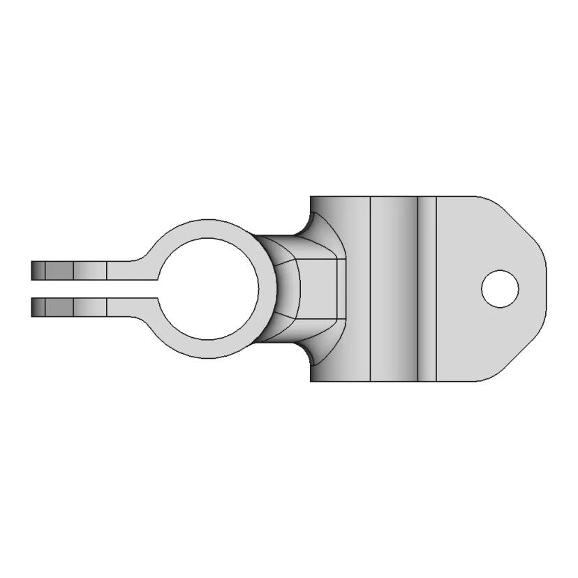 High-Quality Alloy Steel Mechanical Component with Boss and Cut Extrudes