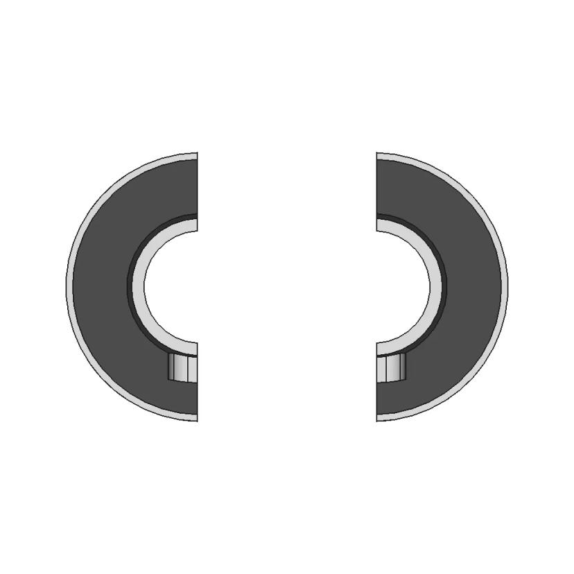 Drill Stand Adapter for ROYCE RDG-300 with 43mm Mounting Diameter
