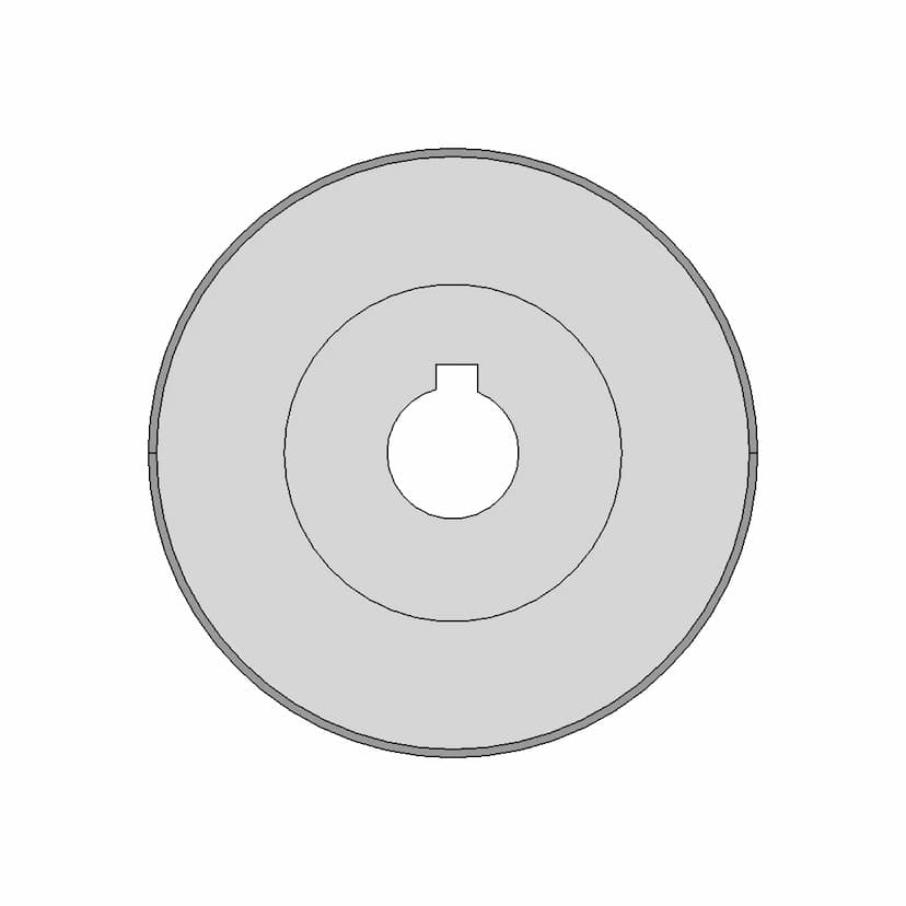 Pulley Motor Assembly 3D Model for Mechanical Systems