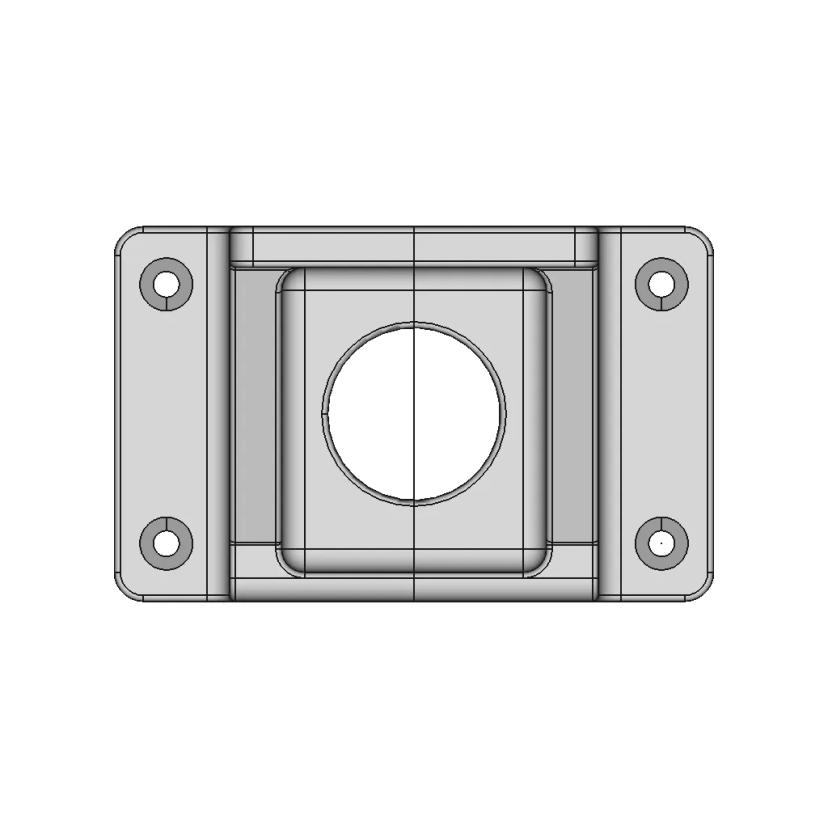 Nema 17 Stepper Motor Stand CAD Model
