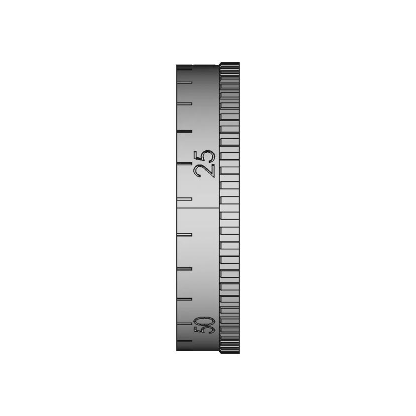 Standard Tailstock Dial with Depth Indication