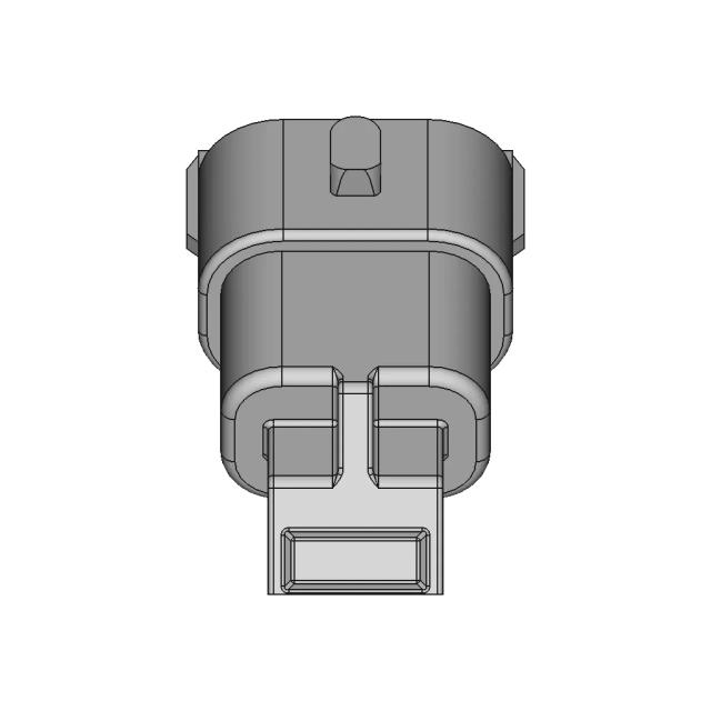 Waterproof 2-Pin Female Connector Socket for Automotive Applications