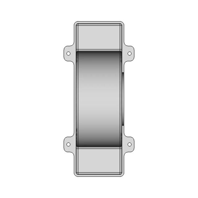 3D Printable Bearing Cover for Mechanical Assemblies