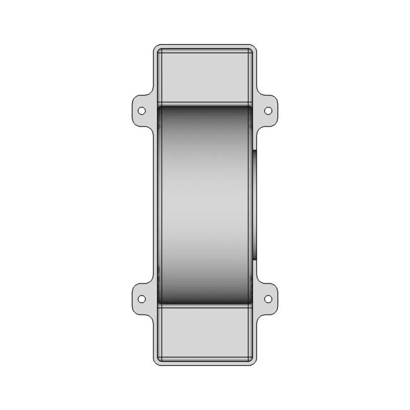 3D Printable Bearing Cover for Mechanical Assemblies