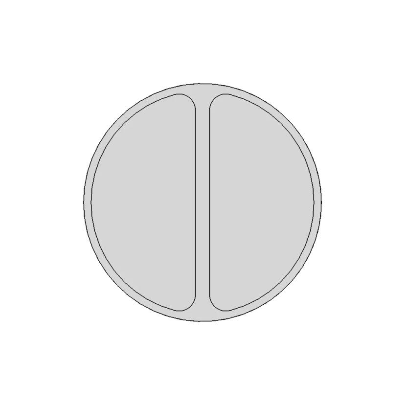 PVC Drain Cover for Isopor Boxes - Durable Industrial Component