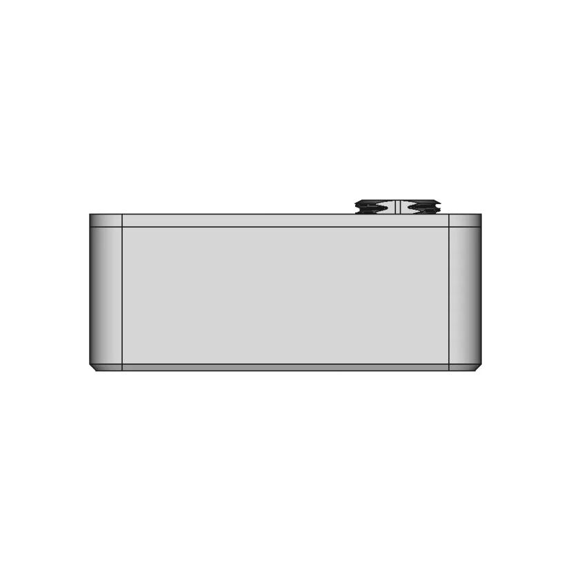 Compact Mini Case with GX12 Connector for 3D Printing