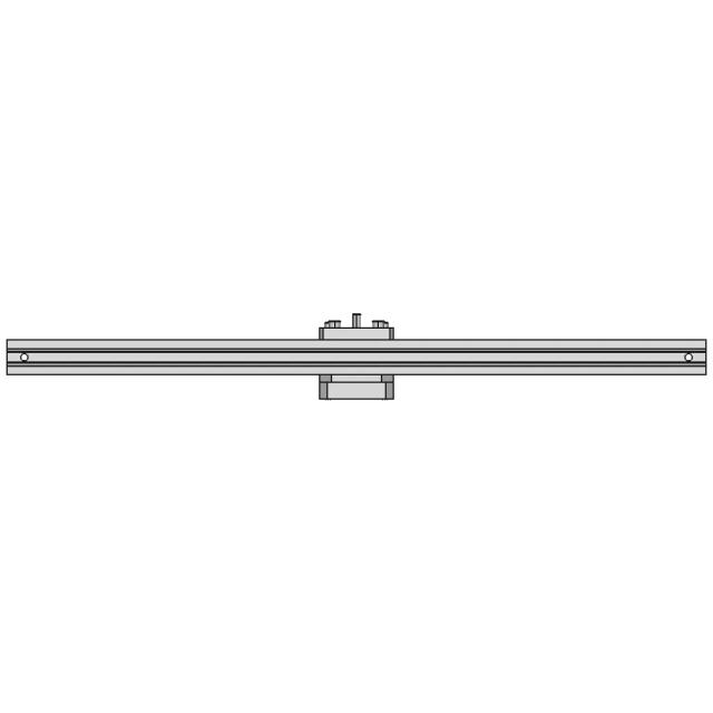 Aluminum Bracket for NEMA 17 Stepper Motor Support on 2020 Profile