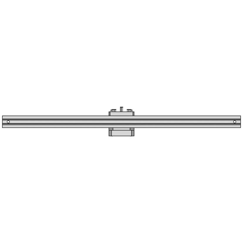 Aluminum Bracket for NEMA 17 Stepper Motor Support on 2020 Profile