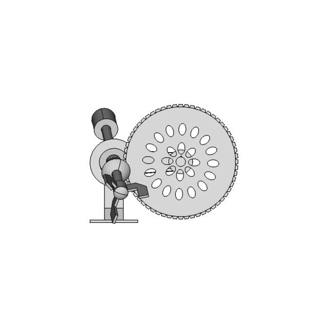 Industrial Mixer CAD Model for Engineering Applications