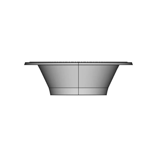 PET Plastic Disposable Bowl for Serving Snacks and Fruits