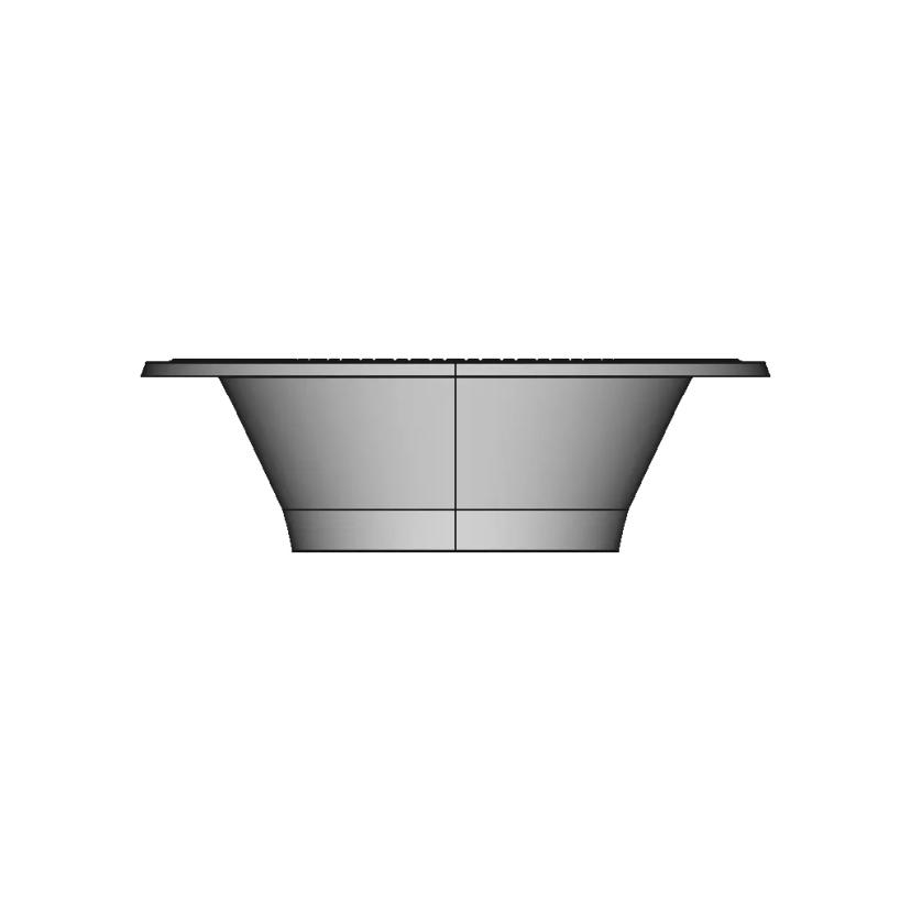 PET Plastic Disposable Bowl for Serving Snacks and Fruits