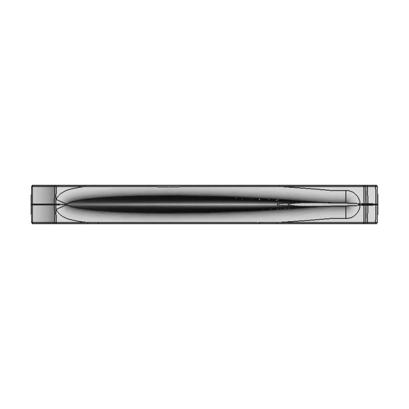 4-Inch Hydrofoil Fin for Aquatone SUP Board - Low Water Level Performance