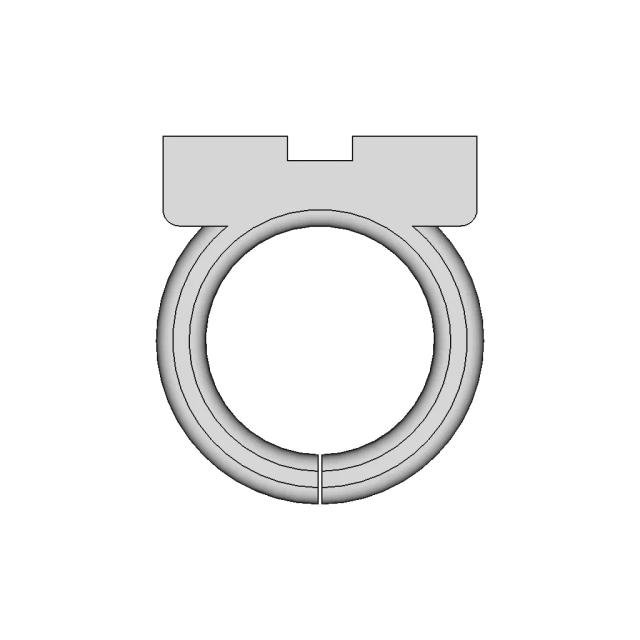 Index Finger Holder for MAX30100/30102 Sensor