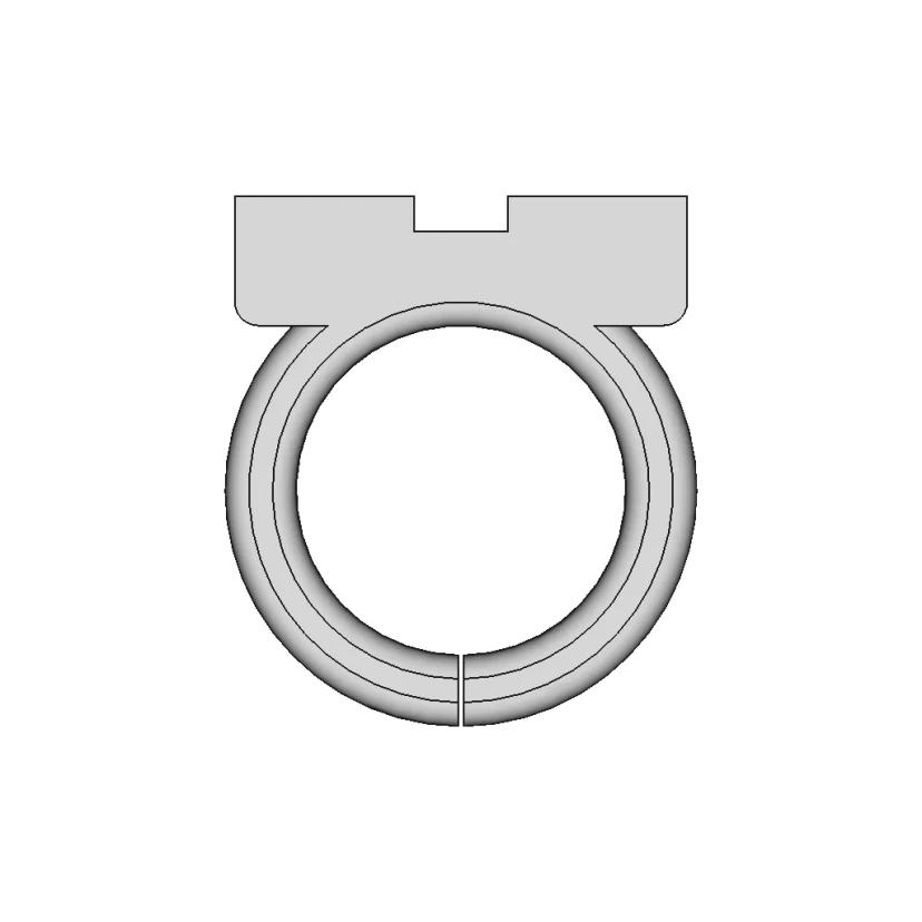 Index Finger Holder for MAX30100/30102 Sensor
