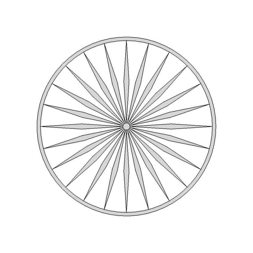 Ashoka Chakra Design Model