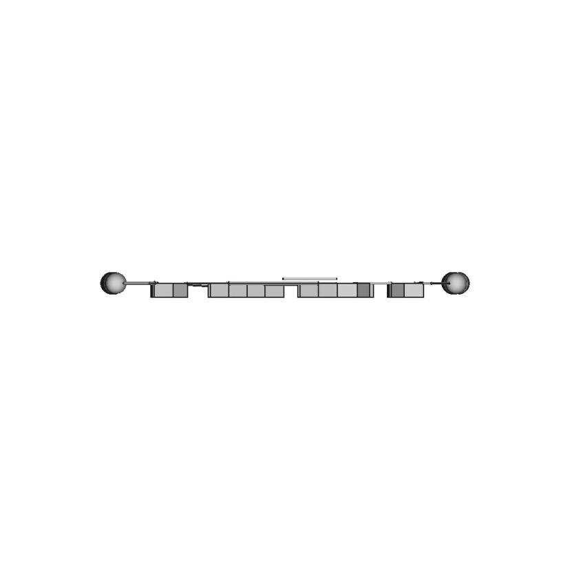 3D DNA Double Helix Structure Model