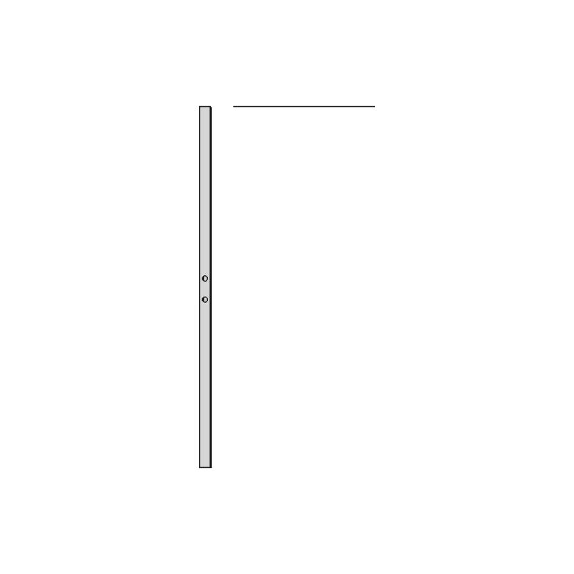 Corrugated Panel and Wood Gate with Rack and Pinion Latch