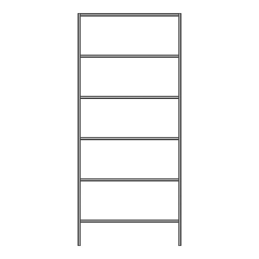 Metal Door with Frame - Industrial Door Component
