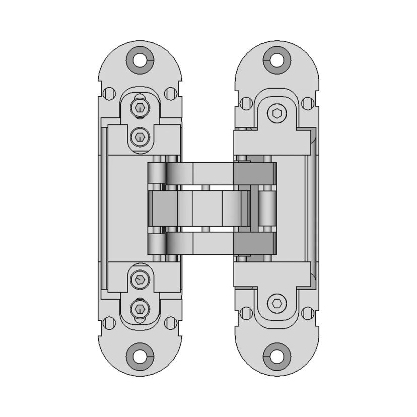 Adjustable Concealed Hinge with 40 kg Load Capacity