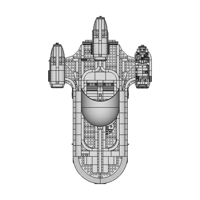 Lego Landspeeder Model for Engineering and Design