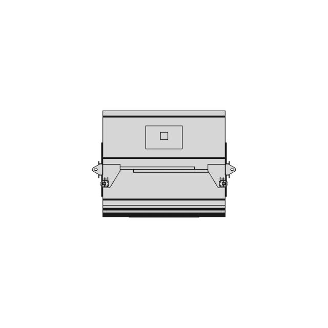 3D Model of Elevator Sling, Platform, and Cab with Interior and Exterior Views
