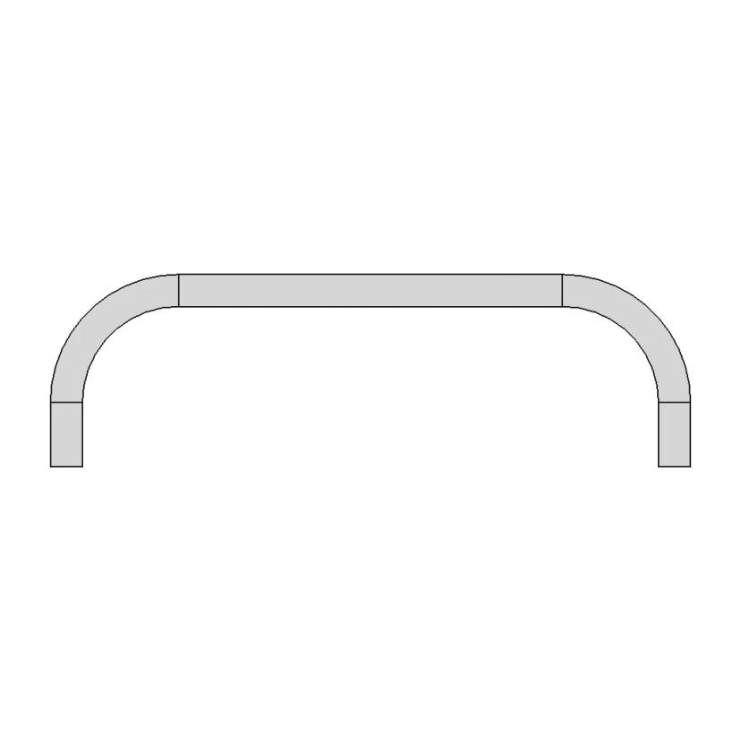 Twin Saddle Clamp Designed to DIN 72572 Standards