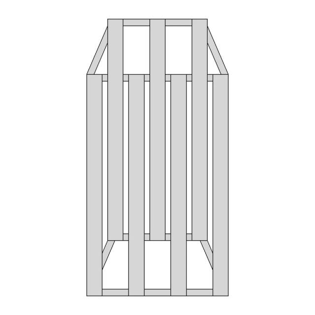 Bicycle Parking Bench CAD Model for Urban Design