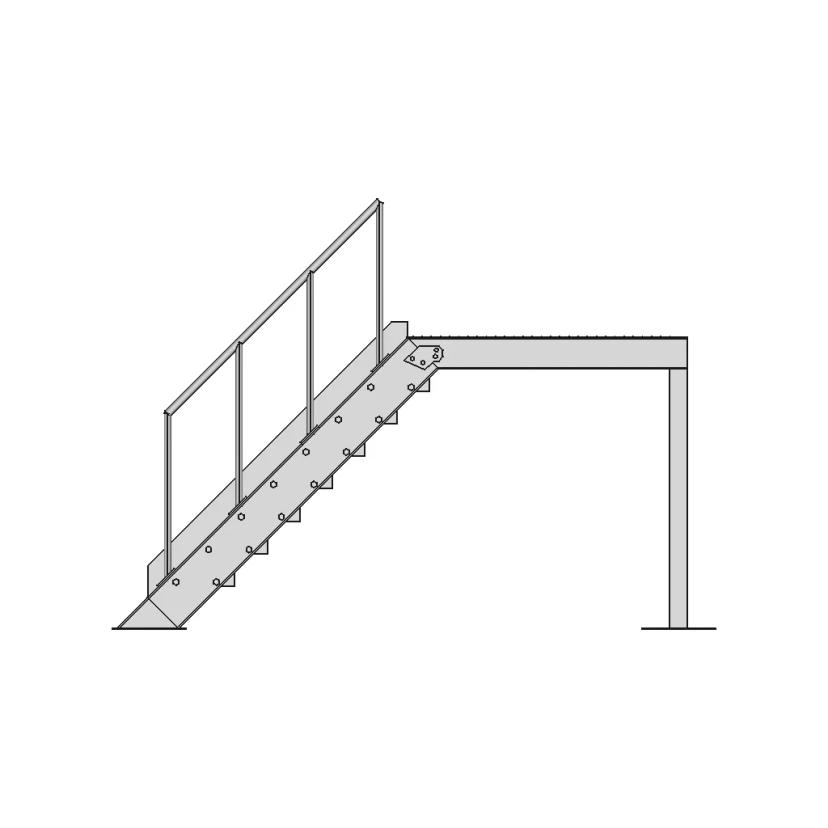 U Profile Stair Design for Structural Applications