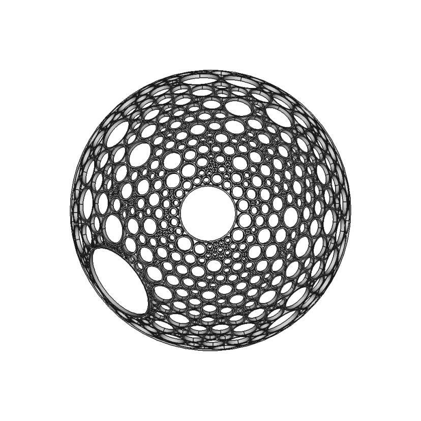 Tangent Circle Structural Design for Engineering Applications